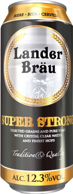 Landerbräu Super strong blik van 50cl